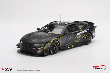 *PRE-ORDER* NASCAR Next Gen Garage 56 Chevrolet Camaro ZL1 #24 Hendrick Motorsports Test Car - 1:18 Scale Model - TSM