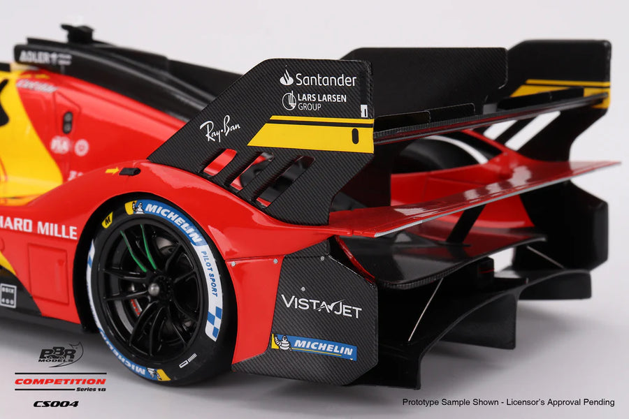 2023 WEC 6 Hr of Spa 3rd Place - #51 Ferrari 499P - 1:18 Scale Model - BBR