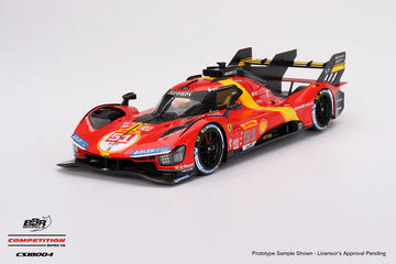 2023 WEC 6 Hr of Spa 3rd Place - #51 Ferrari 499P - 1:18 Scale Model - BBR
