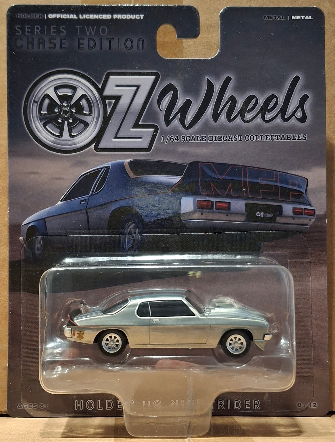 OZ WHEELS - HOLDEN HQ NIGHTRIDER - CHASE EDITION  - SERIES 2 - 1:64 SCALE DIECAST