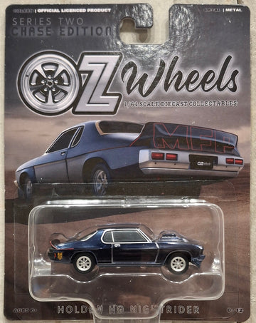 OZ WHEELS - HOLDEN HQ NIGHTRIDER -SUPER CHASE EDITION - SERIES 2 - 1:64 SCALE DIECAST