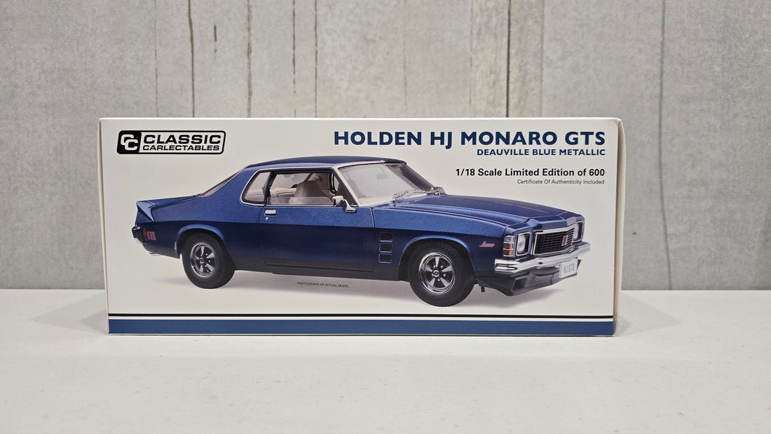 Holden HJ Monaro GTS Coupe Deauville Blue - 1:18 Diecast Model