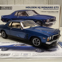 Holden HJ Monaro GTS Coupe Deauville Blue - 1:18 Diecast Model