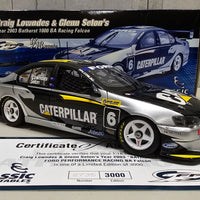 CRAIG LOWNDES - GLENN SETON'S YEAR 2003 FPR BA RACING FALCON - 1:18 DIECAST MODEL - CLASSIC CARLECTABLES