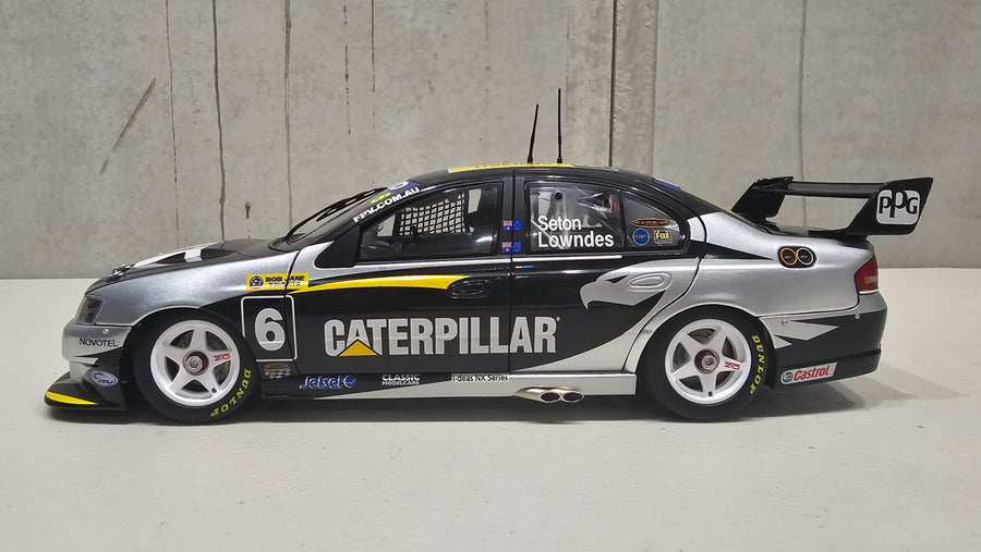 CRAIG LOWNDES - GLENN SETON'S YEAR 2003 FPR BA RACING FALCON - 1:18 DIECAST MODEL - CLASSIC CARLECTABLES