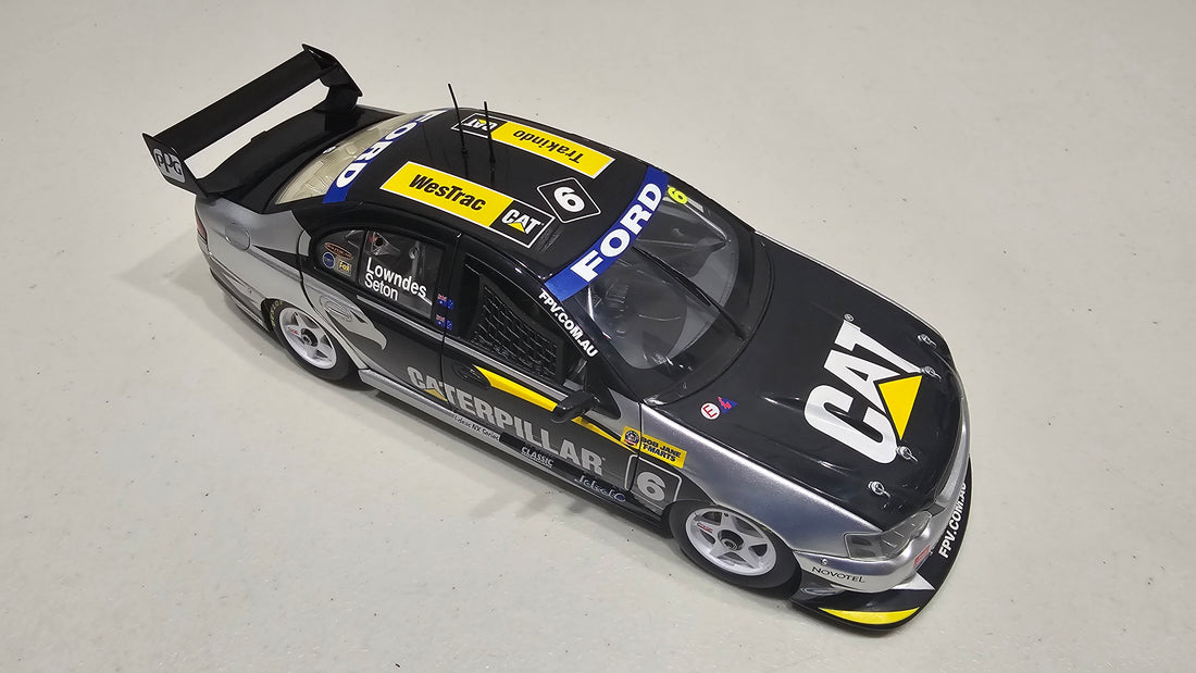 CRAIG LOWNDES - GLENN SETON'S YEAR 2003 FPR BA RACING FALCON - 1:18 DIECAST MODEL - CLASSIC CARLECTABLES