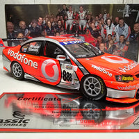 2007 BATHURST WINNER - CRAIG LOWNDES/JAMIE WHINCUP - 1:18 SCALE DIECAST MODEL - CLASSIC CARLECTABLES