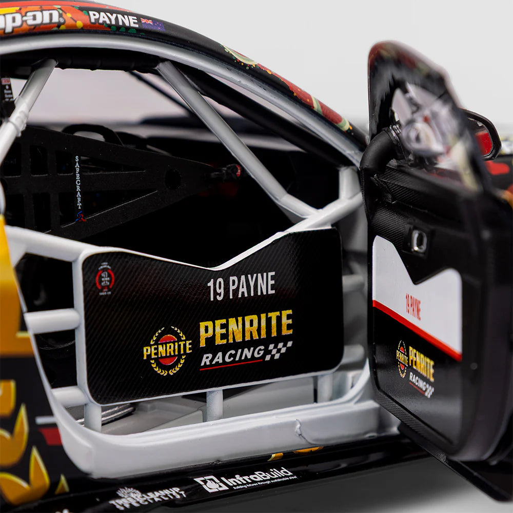 Matthew Payne - Penrite Racing #19 Ford Mustang GT - 2024 Betr Darwin Triple Crown Indigenous Livery - Expo Exclusive - 2025 Diecast Model Expo - 1:18 Scale Diecast Model - Authentic Collectables