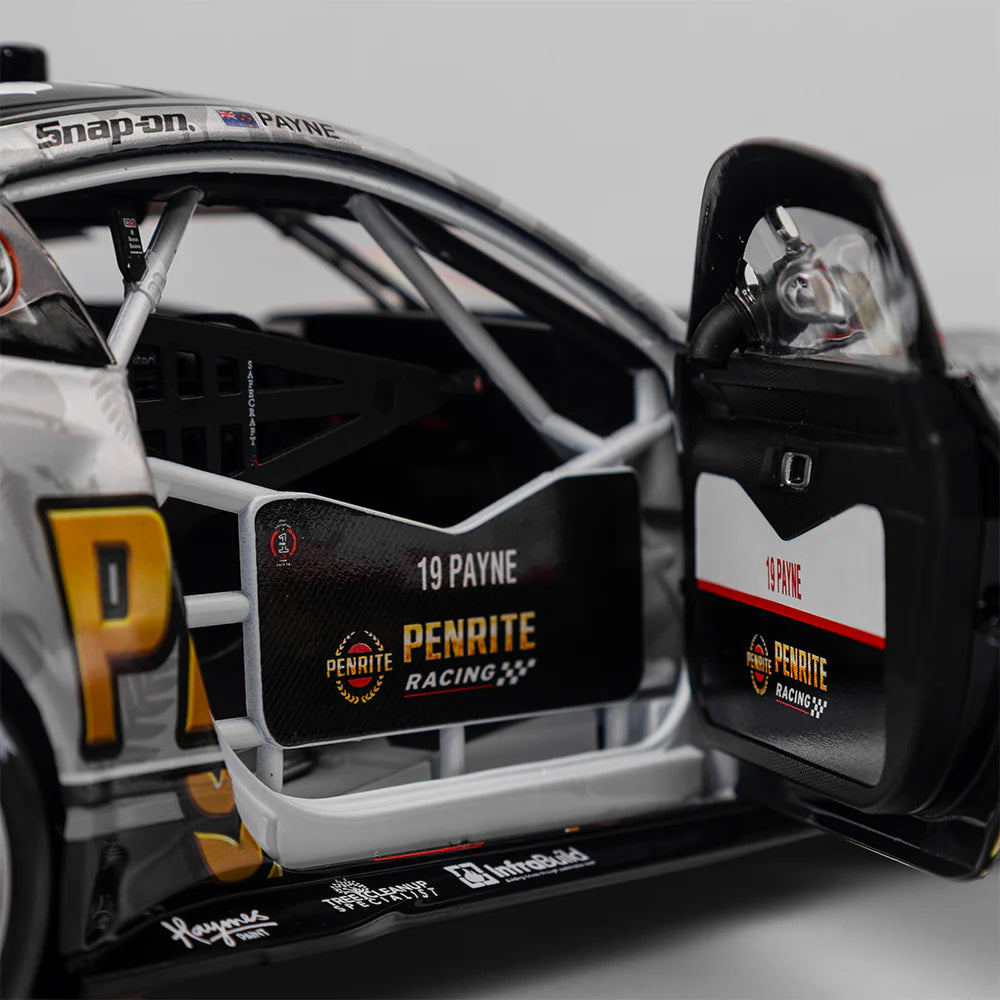 Matthew Payne - Penrite Racing #19 Ford Mustang GT - 2024 ITM Taupo Super400 Native Livery - 1:18 Scale Diecast Model - Authentic Collectables