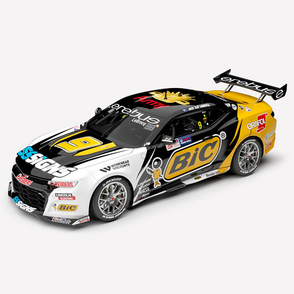 *PRE-ORDER* Jack Le Brocq - Erebus Motorsport #9 Chevrolet Camaro ZL1 - 2024 Perth SuperSprint - 1:18 Scale Diecast Model - AUTHENTIC COLLECTABLES