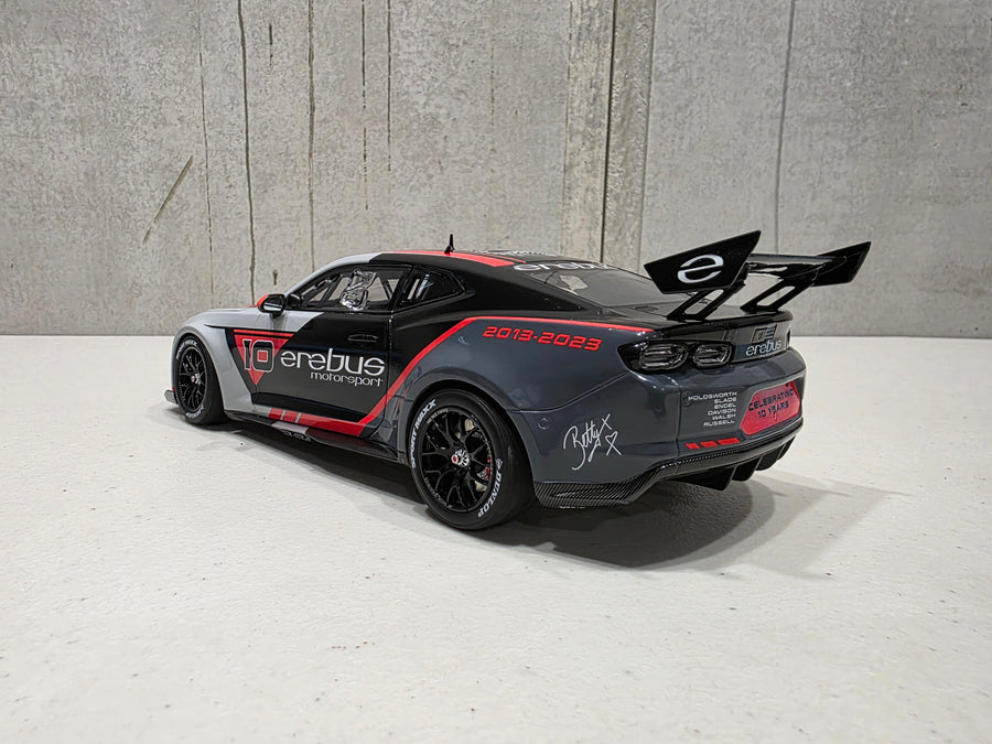 Erebus Motorsport Chevrolet Camaro ZL1 - 10th Anniversary Celebration Livery - 1:18 Scale Diecast Model - AUTHENTIC COLLECTABLES