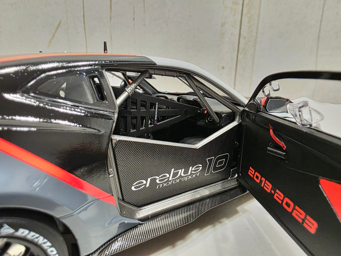 Erebus Motorsport Chevrolet Camaro ZL1 - 10th Anniversary Celebration Livery - 1:18 Scale Diecast Model - AUTHENTIC COLLECTABLES
