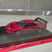 FERRARI F40 RACING - 1:43 SCALE DIECAST MODEL