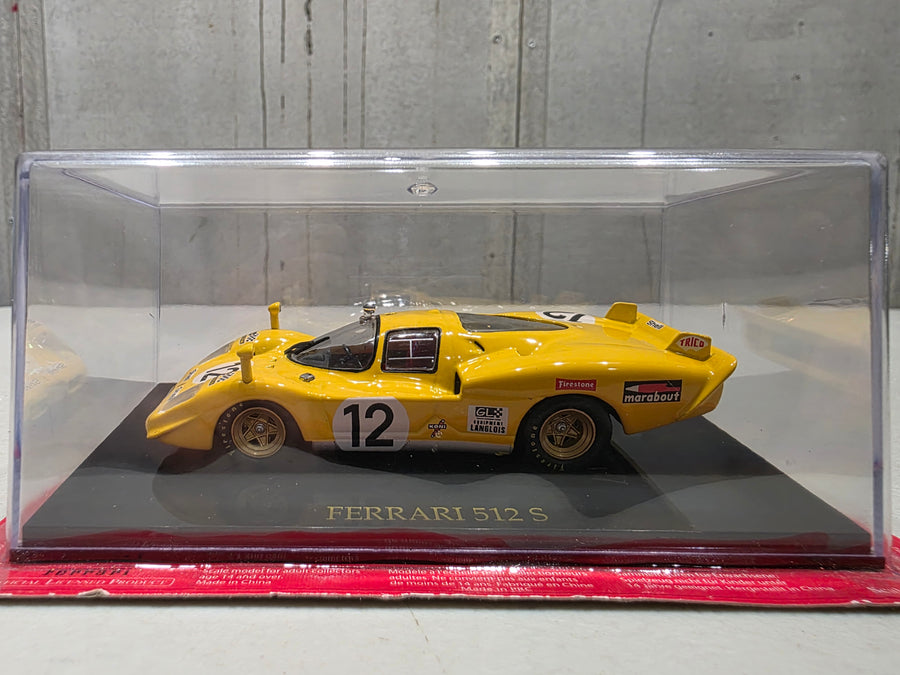 FERRARI 512 S - 1:43 SCALE DIECAST MODEL