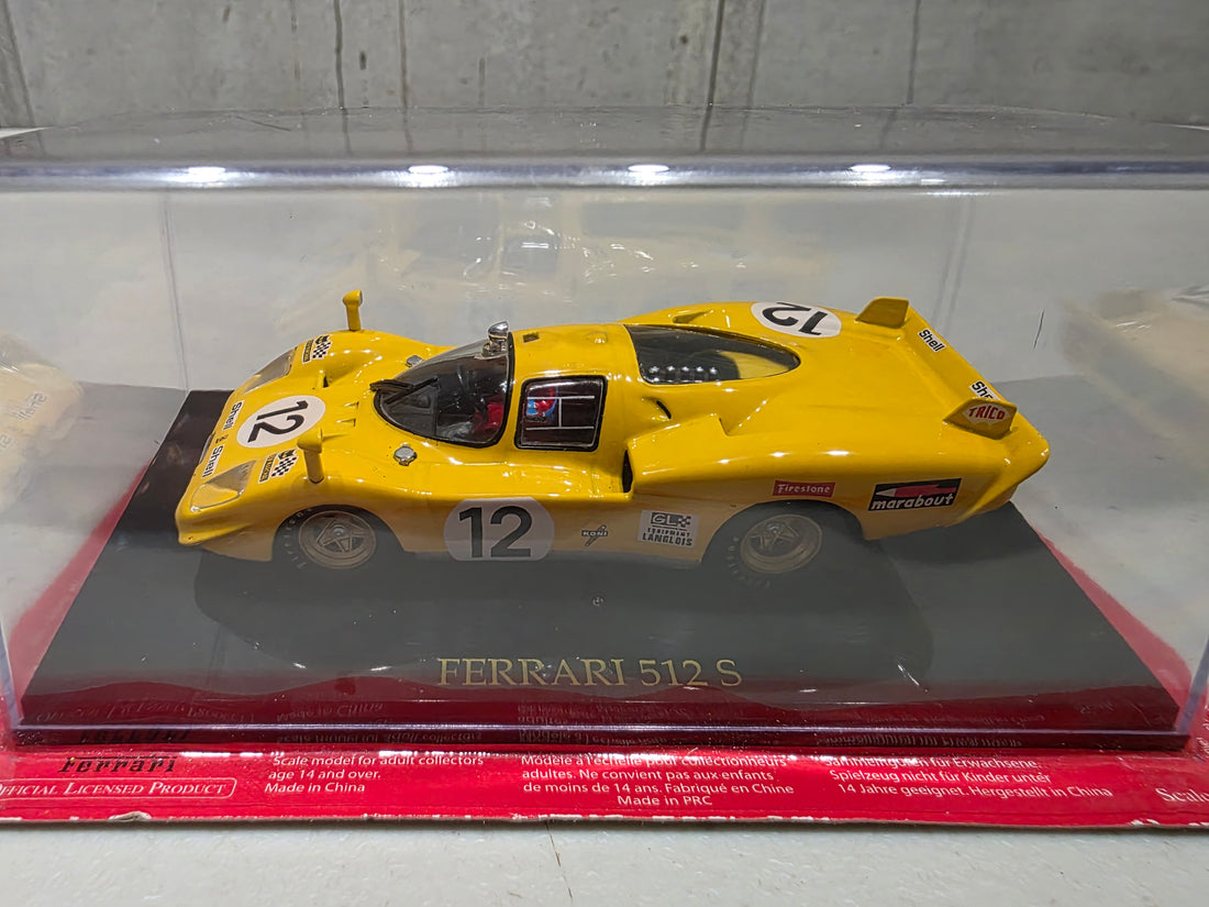 FERRARI 512 S - 1:43 SCALE DIECAST MODEL