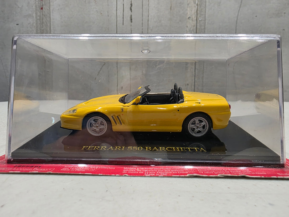 FERRARI 550 BARCHETTA - 1:43 SCALE DIECAST MODEL