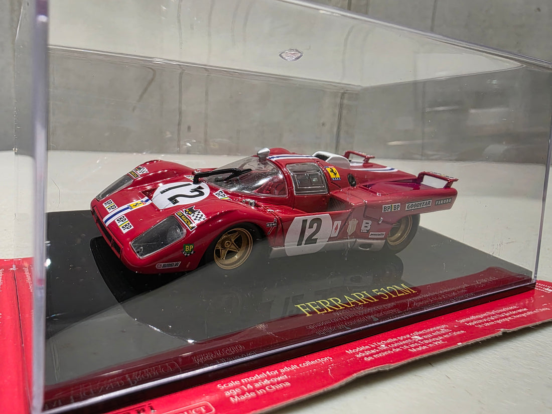 FERRARI 512M - 1:43 SCALE DIECAST MODEL