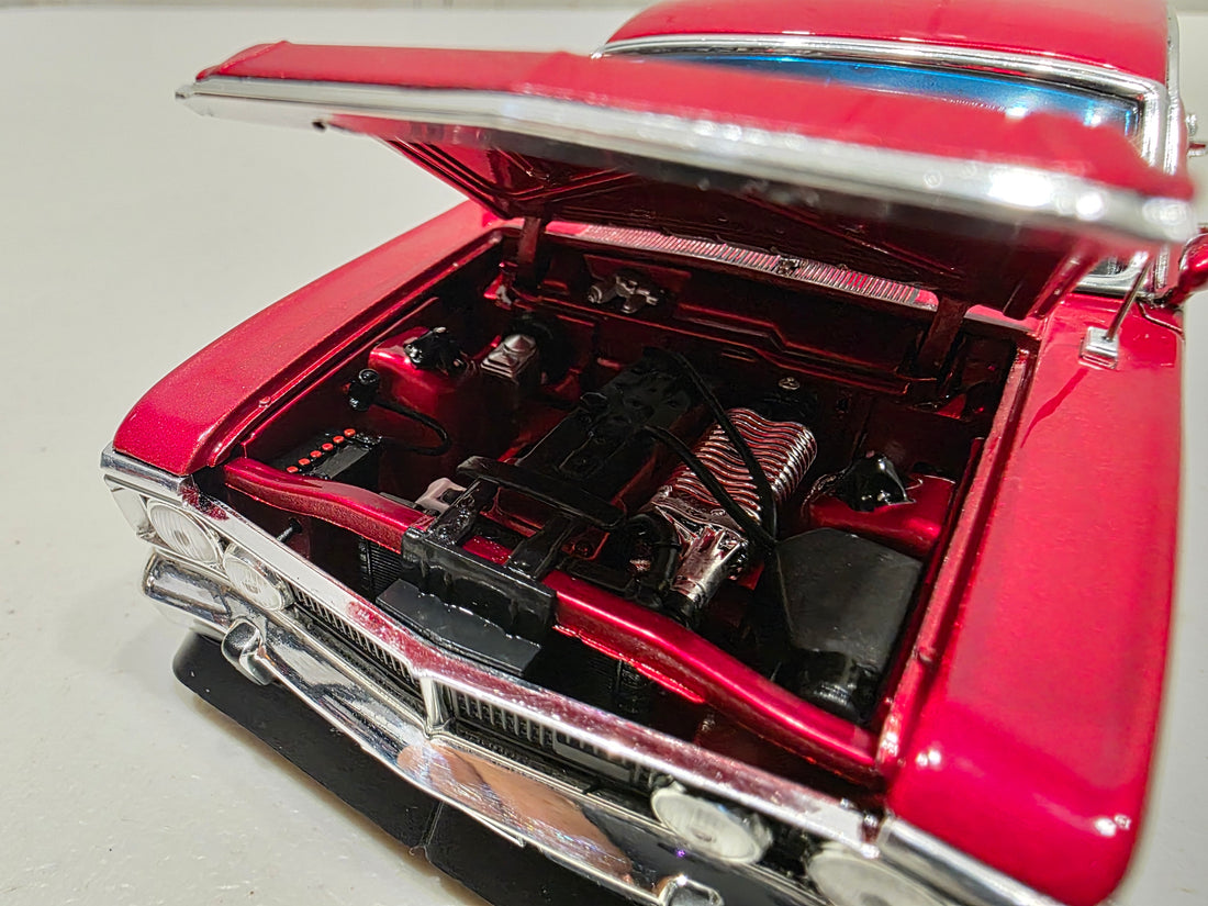 XY Ford Falcon - Candy Red - 1:24 Scale Diecast Model - DDA