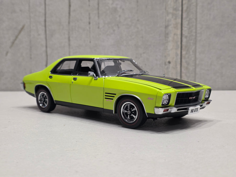 HOLDEN HQ MONARO GTS SEDAN - BARBADOS GREEN - 1:18 DIECAST MODEL
