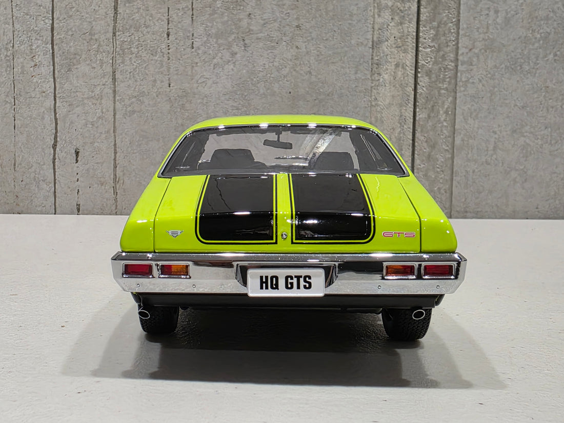 HOLDEN HQ MONARO GTS SEDAN - BARBADOS GREEN - 1:18 DIECAST MODEL