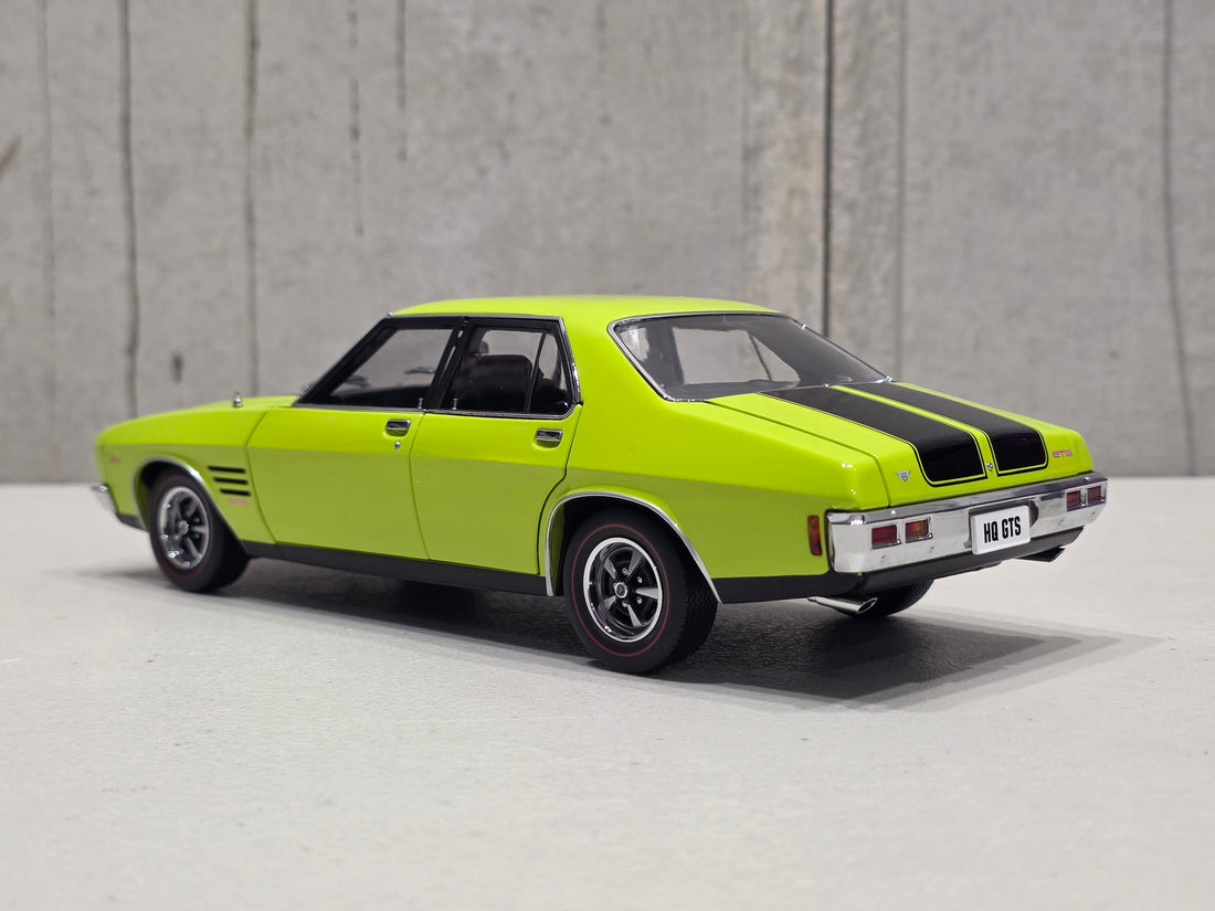 HOLDEN HQ MONARO GTS SEDAN - BARBADOS GREEN - 1:18 DIECAST MODEL