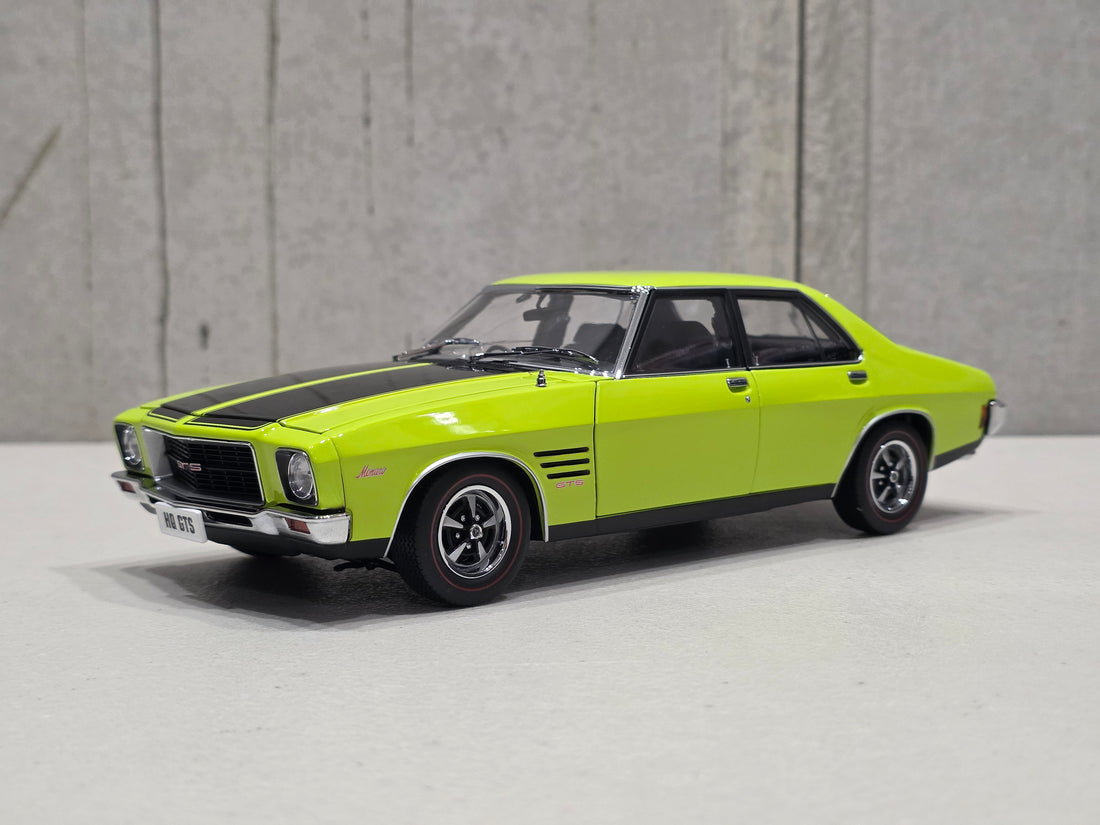 HOLDEN HQ MONARO GTS SEDAN - BARBADOS GREEN - 1:18 DIECAST MODEL