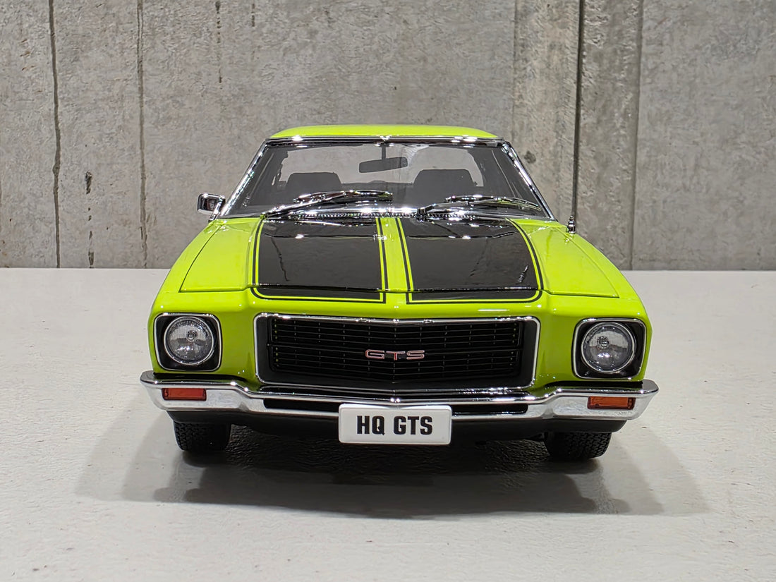 HOLDEN HQ MONARO GTS SEDAN - BARBADOS GREEN - 1:18 DIECAST MODEL