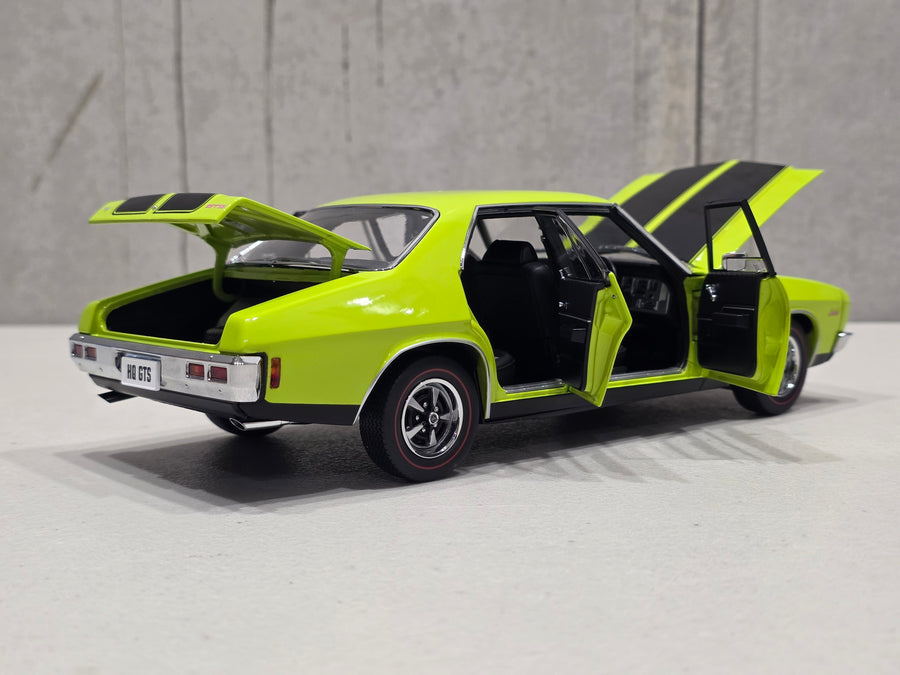 HOLDEN HQ MONARO GTS SEDAN - BARBADOS GREEN - 1:18 DIECAST MODEL