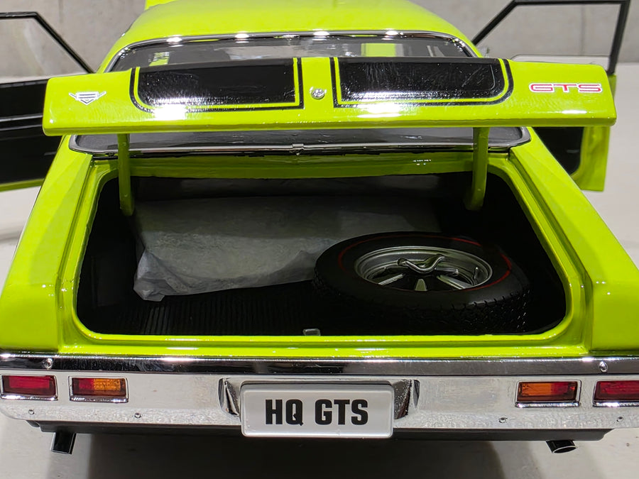 HOLDEN HQ MONARO GTS SEDAN - BARBADOS GREEN - 1:18 DIECAST MODEL