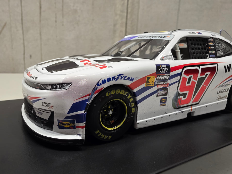 SHANE VAN GISBERGEN 2024 WEATHERTECH - CHICAGO STREET COURSE RACED WIN 1:24 ARC SCALE DIECAST MODELS