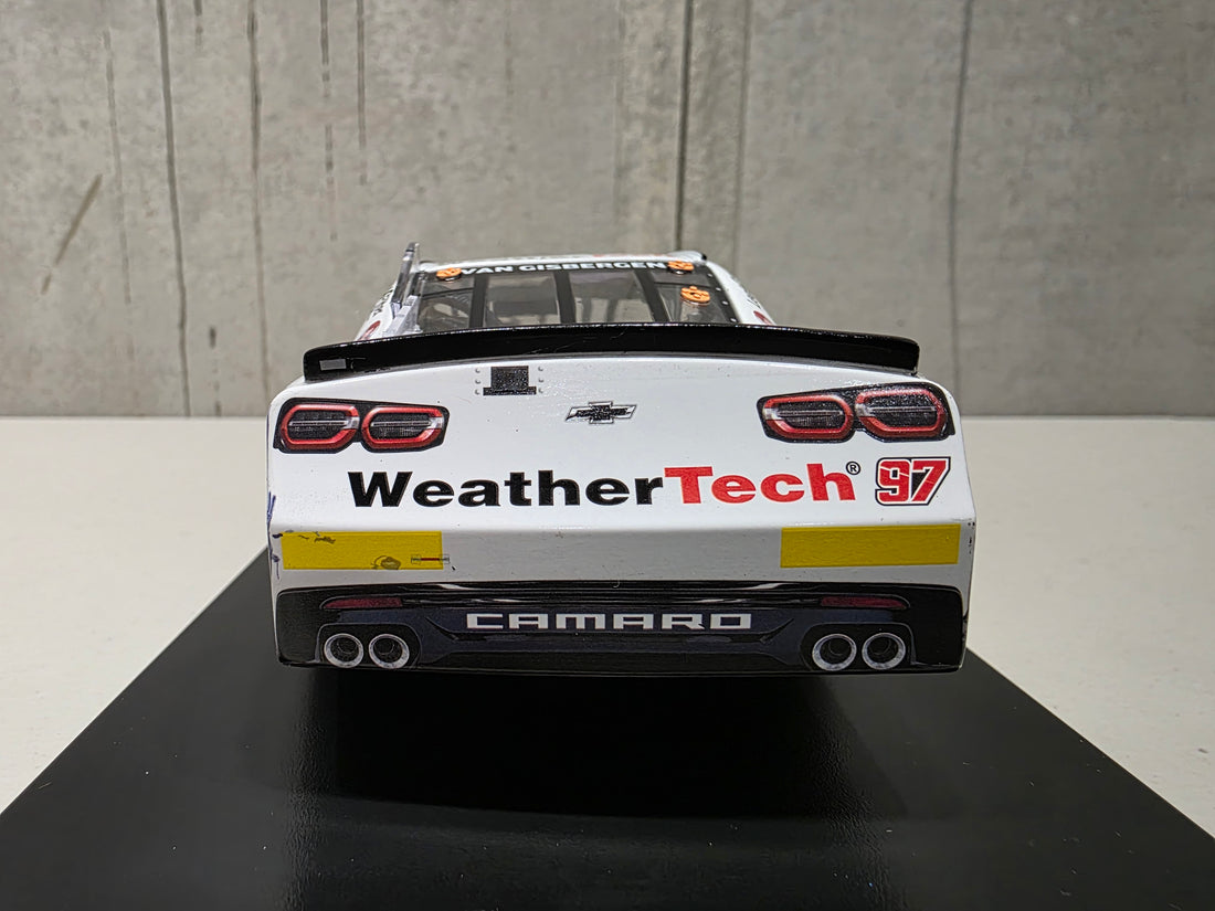 SHANE VAN GISBERGEN 2024 WEATHERTECH - CHICAGO STREET COURSE RACED WIN 1:24 ARC SCALE DIECAST MODELS