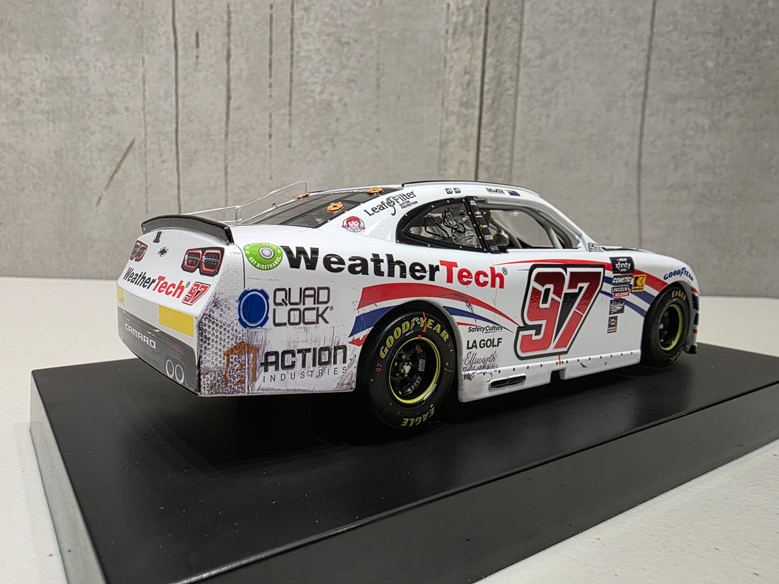 SHANE VAN GISBERGEN 2024 WEATHERTECH - CHICAGO STREET COURSE RACED WIN 1:24 ARC SCALE DIECAST MODELS