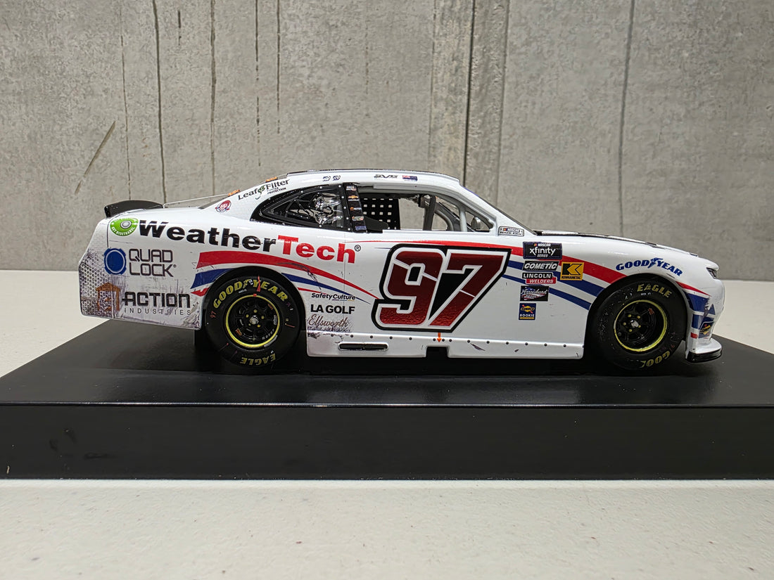 SHANE VAN GISBERGEN 2024 WEATHERTECH - CHICAGO STREET COURSE RACED WIN 1:24 ARC SCALE DIECAST MODELS