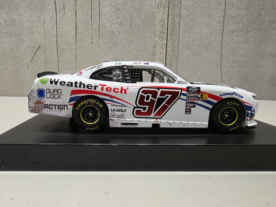 SHANE VAN GISBERGEN 2024 WEATHERTECH - CHICAGO STREET COURSE RACED WIN 1:24 ARC SCALE DIECAST MODELS