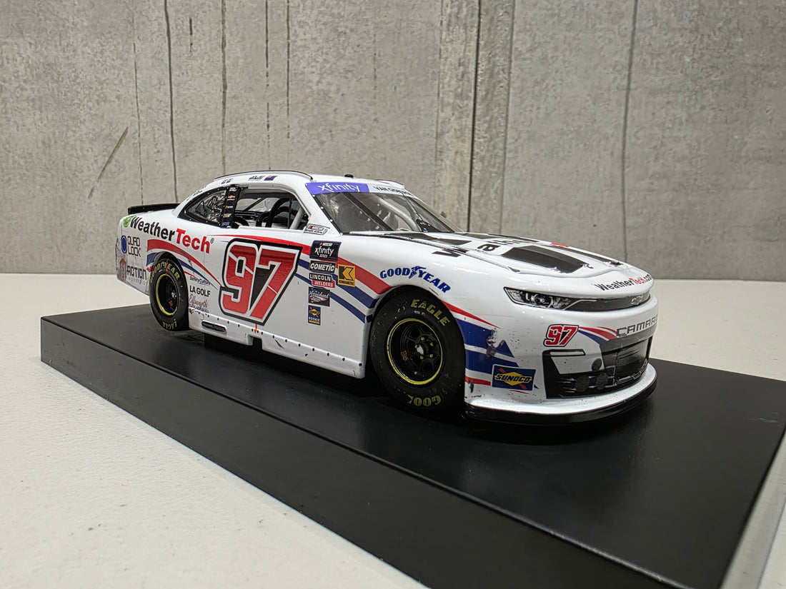 SHANE VAN GISBERGEN 2024 WEATHERTECH - CHICAGO STREET COURSE RACED WIN 1:24 ARC SCALE DIECAST MODELS