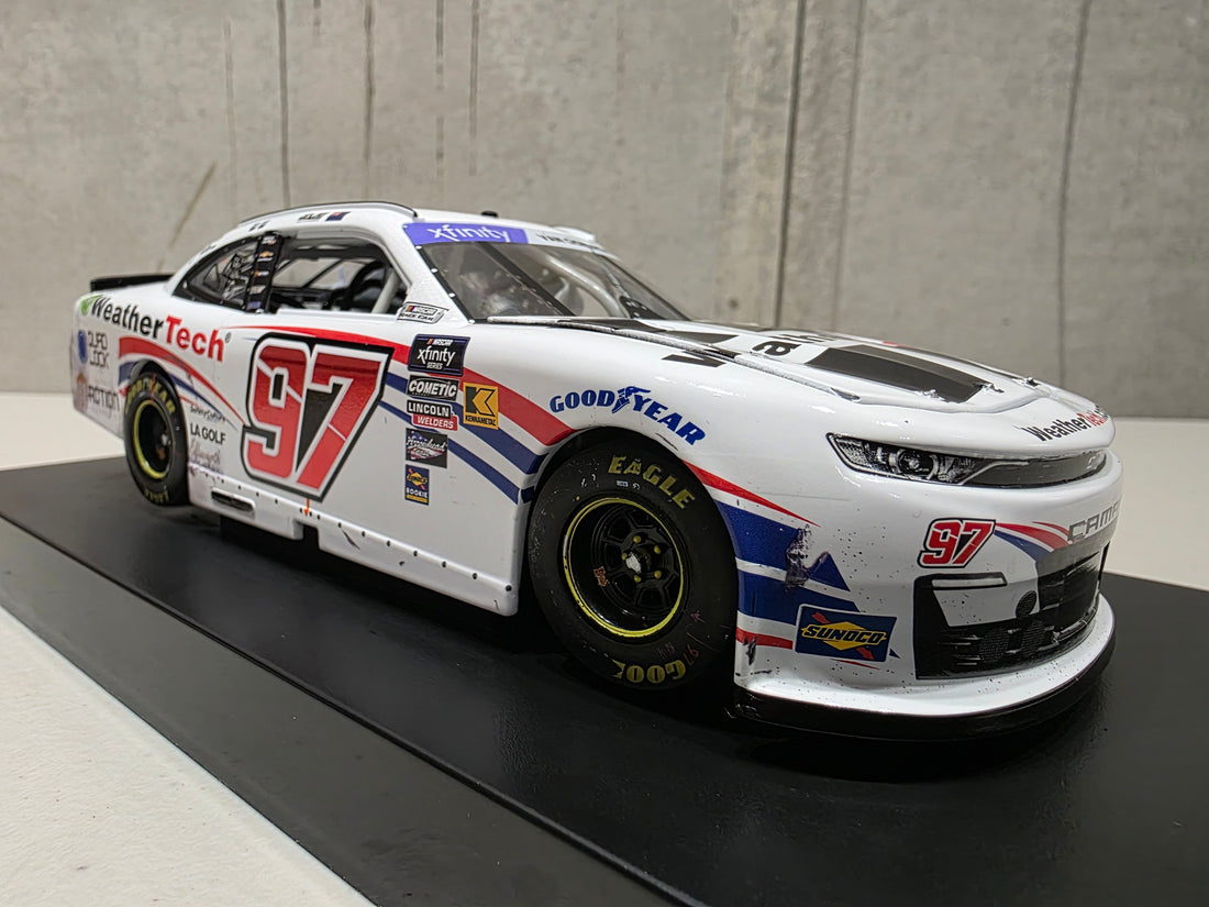 SHANE VAN GISBERGEN 2024 WEATHERTECH - CHICAGO STREET COURSE RACED WIN 1:24 ARC SCALE DIECAST MODELS