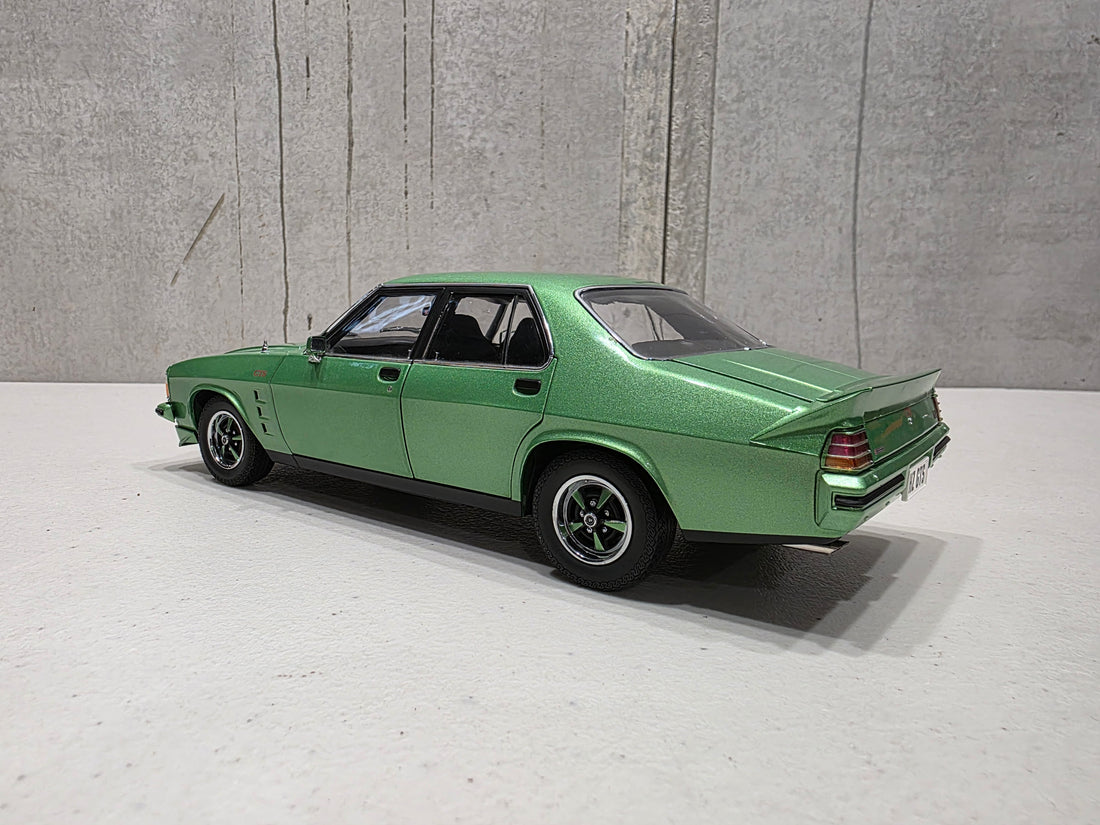 HOLDEN HZ GTS - SUPER MINT METALLIC - 1:18 SCALE DIECAST MODEL