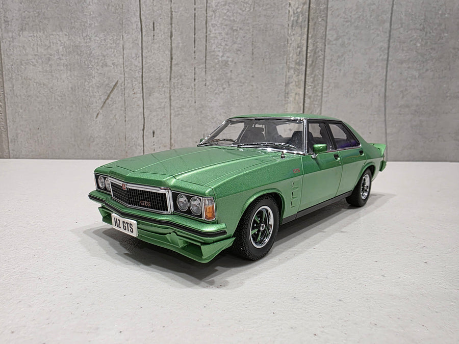 HOLDEN HZ GTS - SUPER MINT METALLIC - 1:18 SCALE DIECAST MODEL