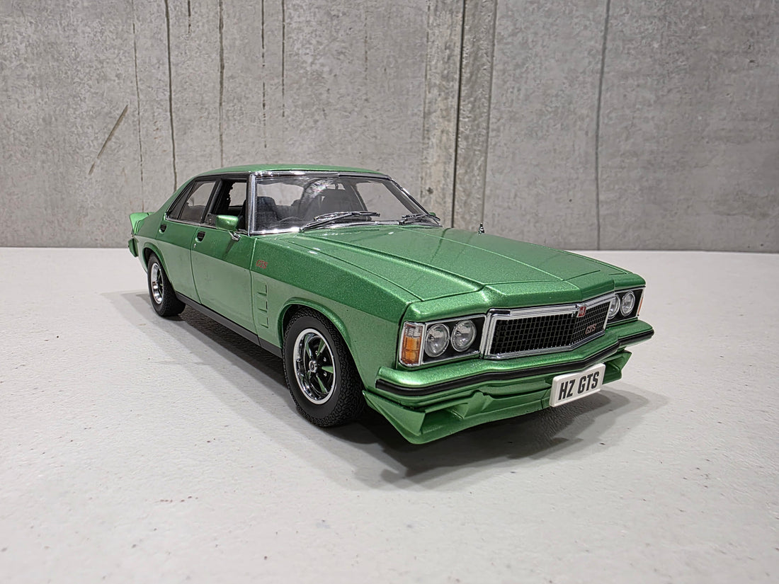 HOLDEN HZ GTS - SUPER MINT METALLIC - 1:18 SCALE DIECAST MODEL