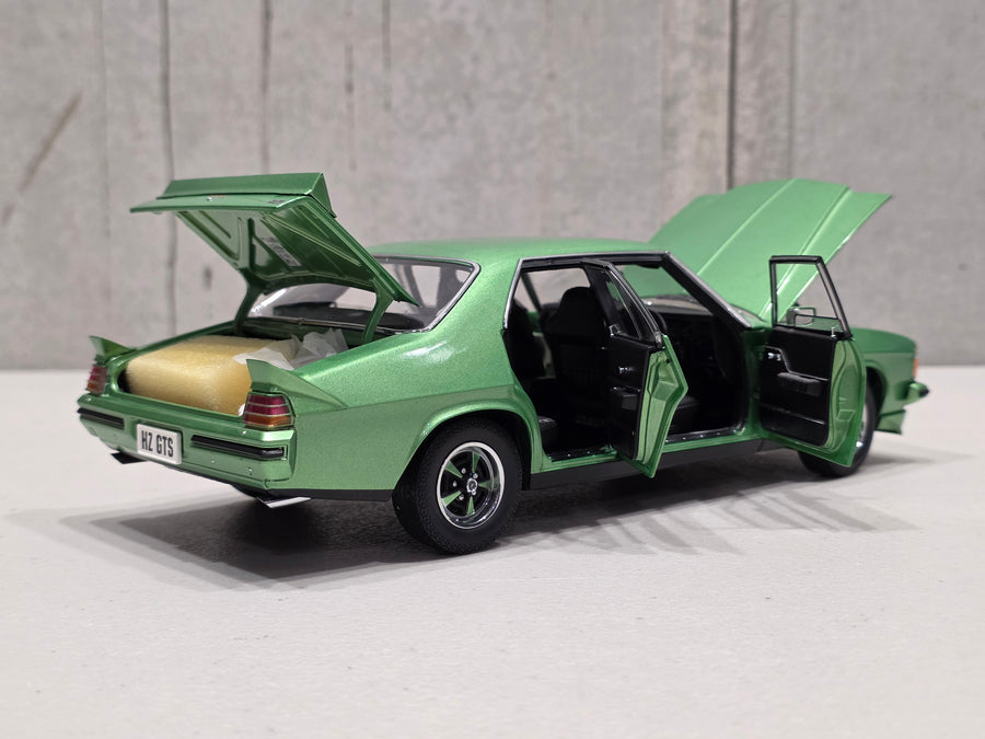 HOLDEN HZ GTS - SUPER MINT METALLIC - 1:18 SCALE DIECAST MODEL