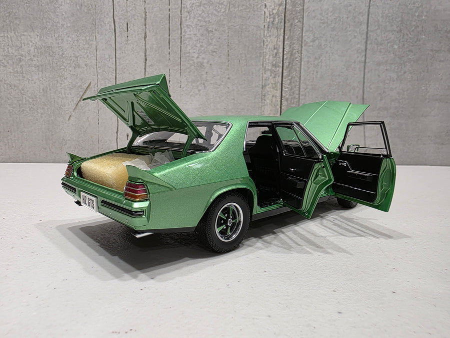 HOLDEN HZ GTS - SUPER MINT METALLIC - 1:18 SCALE DIECAST MODEL