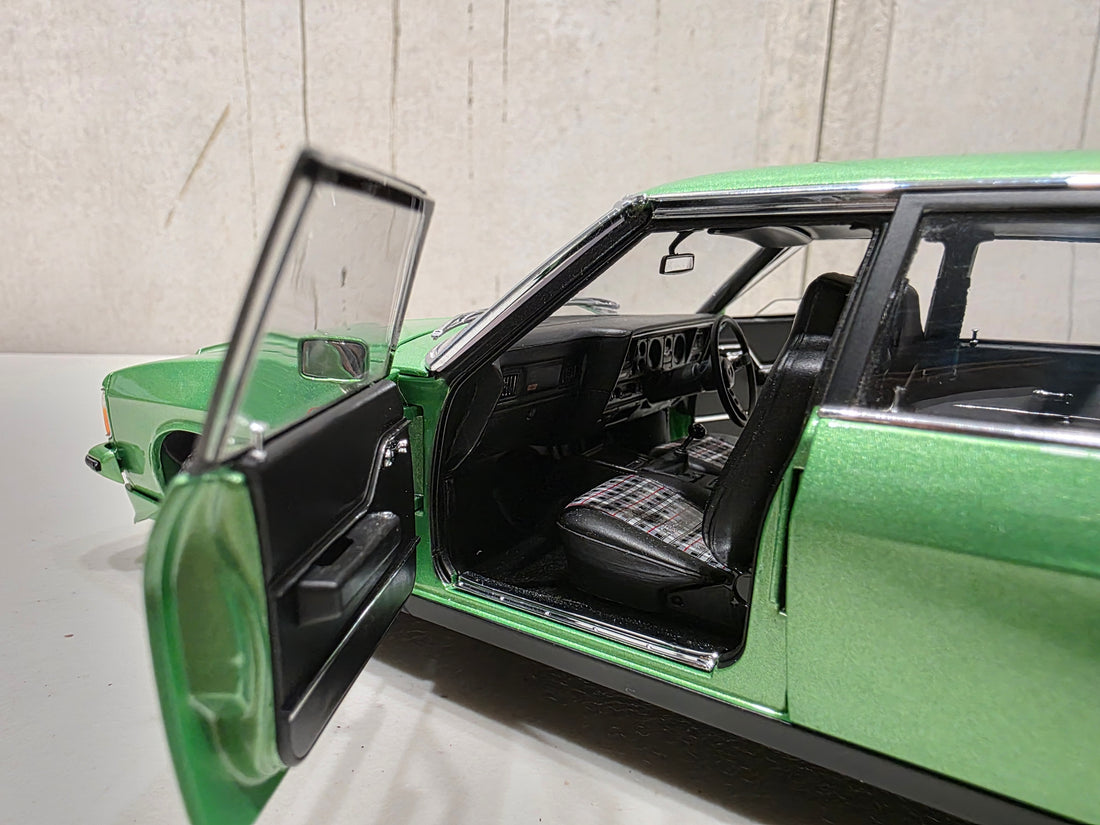 HOLDEN HZ GTS - SUPER MINT METALLIC - 1:18 SCALE DIECAST MODEL