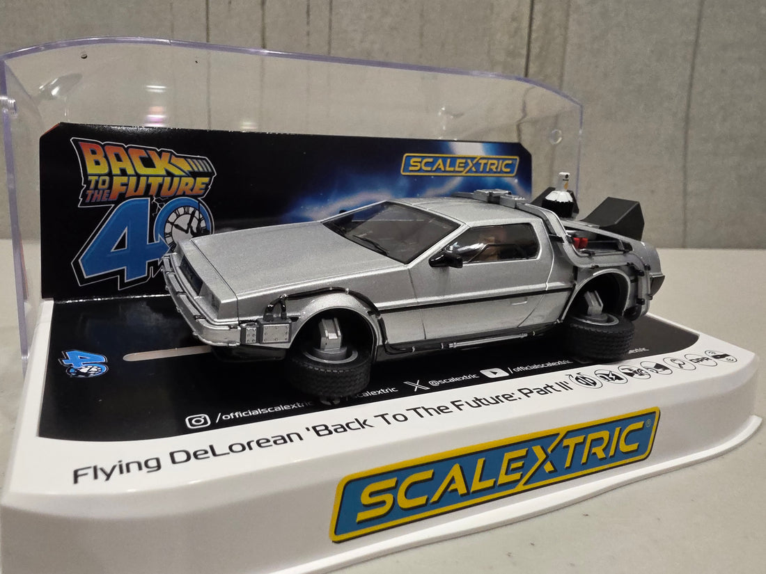 SCALEXTRIC DELOREAN "BACK TO THE FUTURE" PART II