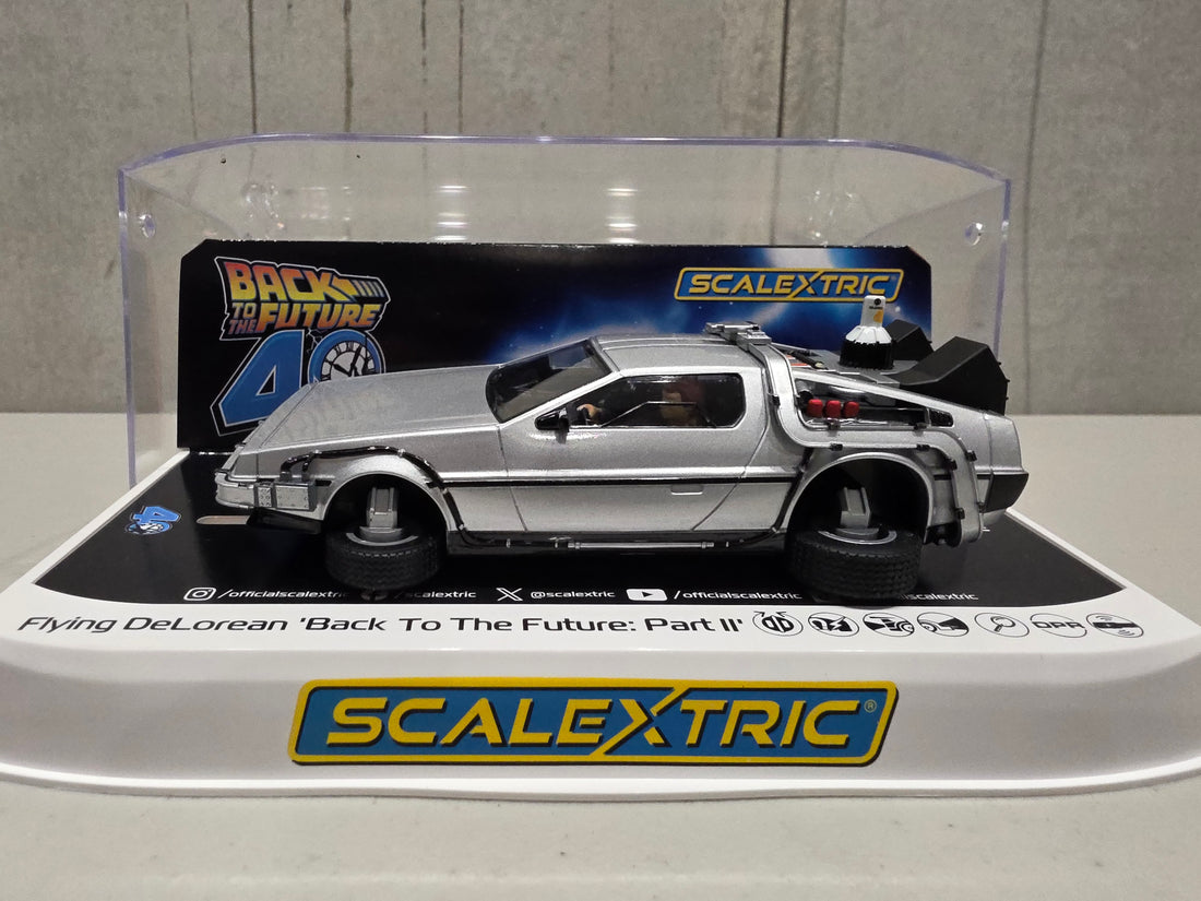 SCALEXTRIC DELOREAN "BACK TO THE FUTURE" PART II