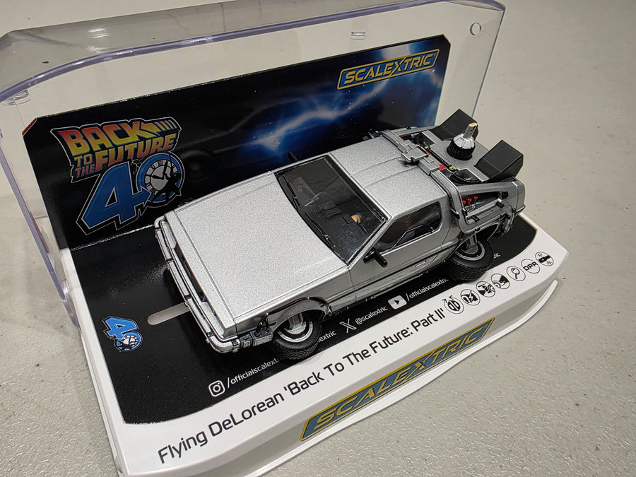 SCALEXTRIC DELOREAN "BACK TO THE FUTURE" PART II