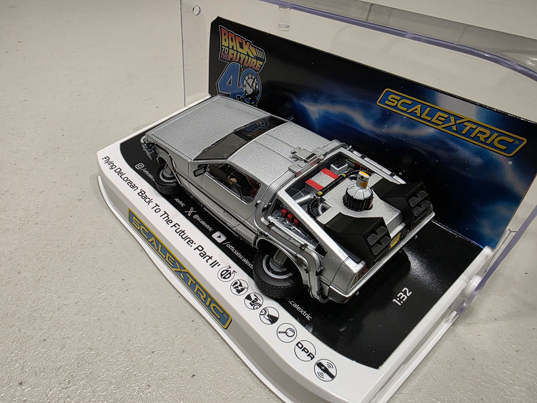 SCALEXTRIC DELOREAN "BACK TO THE FUTURE" PART II