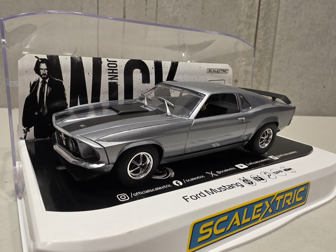 SCALEXTRIC JOHN WICK FORD MUSTANG BOSS 429