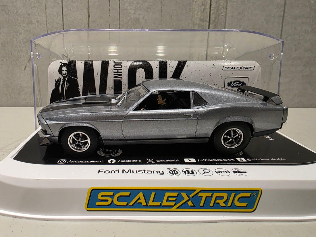 SCALEXTRIC JOHN WICK FORD MUSTANG BOSS 429