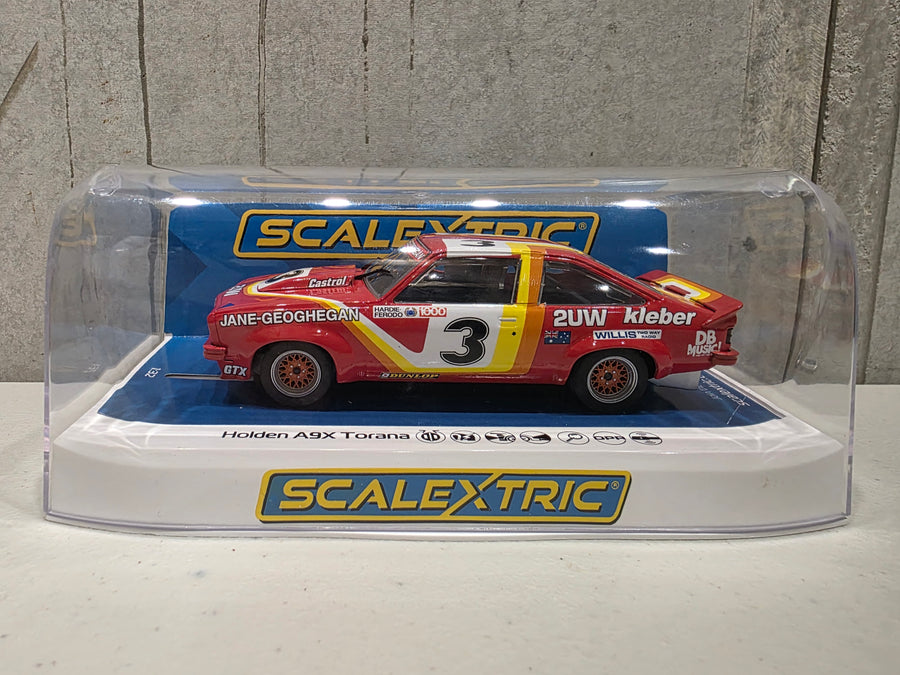 SCALEXTRIC HOLDEN A9X TORANA 1977 BATHURST JANE/GEOGHEGAN - SMS SPECIAL