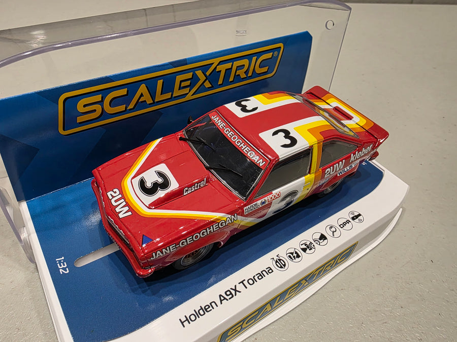 SCALEXTRIC HOLDEN A9X TORANA 1977 BATHURST JANE/GEOGHEGAN - SMS SPECIAL